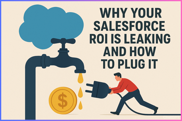 Salesforce ROI Delivery Gap Concept